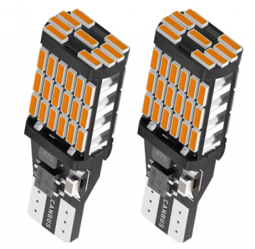 TopLEDverlichting.nl T15 WY16W LED Oranje Canbus knipperlichten (set) foto 3