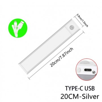 TopLEDverlichting.nl Draadloze 20cm LED bewegingssensor Kledingkast / Kelder / Garage / Keuken / Trap / Schuur Light Motion Sensor Oplaadbaar foto 1