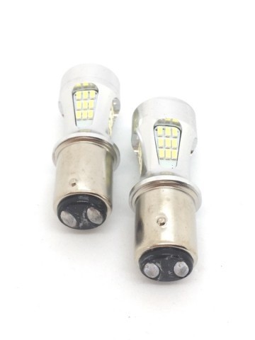 TopLEDverlichting.nl BAY15D 1157 P21/5W High Power LED Canbus stadslicht (set) foto 3