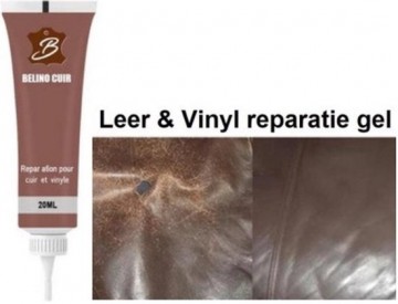 TopLEDverlichting.nl Leer Reparatie Bruin - Vinyl Herstel - Slijtage, Krassen en Scheuren Repareren - Vloeibaar - 20ml foto 2