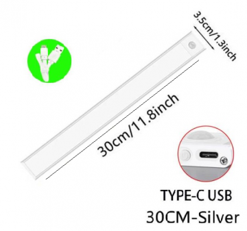 TopLEDverlichting.nl Draadloze 30cm LED bewegingssensor Kledingkast / Kelder / Garage / Keuken / Trap / Schuur Light Motion Sensor Oplaadbaar foto 1