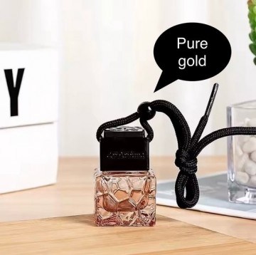 TopLEDverlichting.nl Autoparfum Pure Gold frisse bloemige geur - 8 ML Flesje - Auto Luchtverfrisser foto 1