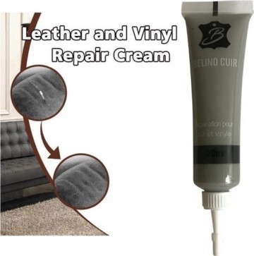 TopLEDverlichting.nl Leer Reparatie Grijs - Vinyl Herstel - Slijtage, Krassen en Scheuren Repareren - Vloeibaar - 20ml foto 2