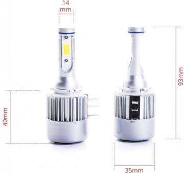 TopLEDverlichting.nl H15 LED Canbus Line stadslicht (set) foto 3