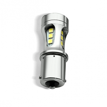 TopLEDverlichting.nl BA15S 1156 P21W High Power LED Canbus achteruitrijverlichting (per stuk) foto 1