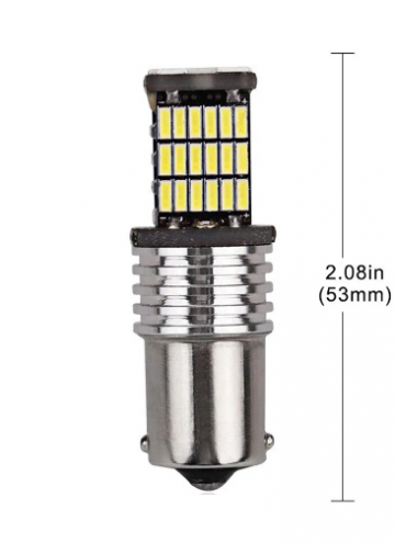 TopLEDverlichting.nl BA15S 1156 P21W LED Canbus achteruitrijverlichting (per stuk) foto 3