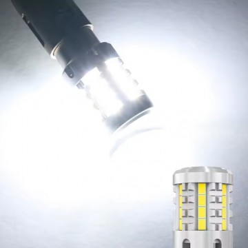 TopLEDverlichting.nl BA15S 1156 P21W Ultra High Power LED Achteruitrijverlichting / Achterlichten / Remlicht / Zeer fel! / 10-30V (set) foto 4