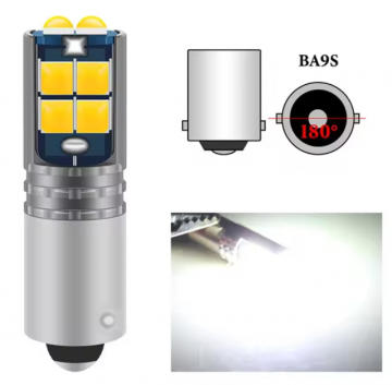 TopLEDverlichting.nl BA9S H6W T4W LED Extra Fel Canbus (set) foto 2