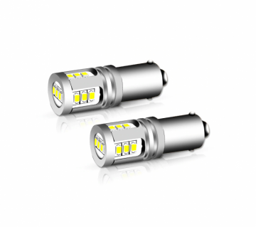 TopLEDverlichting.nl BAX9S H6W High Power LED Canbus stadslicht (set) foto 1