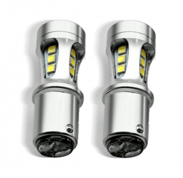 TopLEDverlichting.nl BAY15D 1157 P21/5W High Power LED Canbus achterlichten (set) foto 1