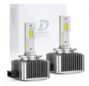 TopLEDverlichting.nl D1S Turbo LED Canbus dimlicht, grootlicht (set) foto 1