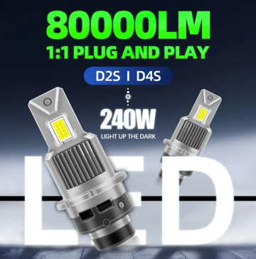 TopLEDverlichting.nl D2S Perfect Fit LED Canbus dimlicht, grootlicht (set) foto 6