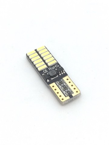 TopLEDverlichting.nl T10 W5W LED plat Canbus 24 SMD interieurverlichting (per stuk) foto 3