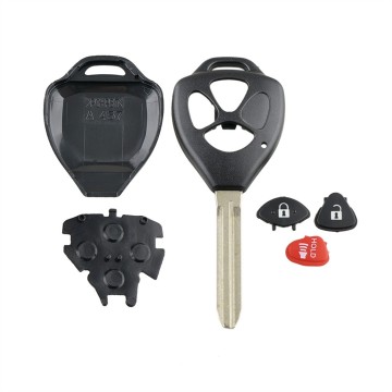 TopLEDverlichting.nl Toyota Yaris / RAV4 / Corolla / Camry / 3 knops / 3 knoppen / Autosleutel behuizing foto 5