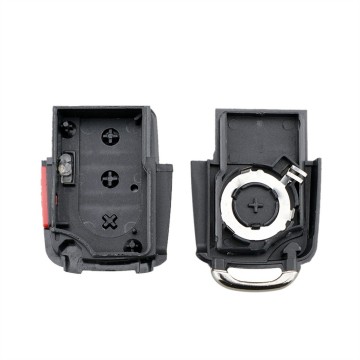 TopLEDverlichting.nl VW / Volkswagen / VAG / Skoda / Sleutelbaard HU66 / 3 + 1 knops / Achterklep Knop / Paniek knop / Panic knop / 3 + 1 knoppen / Autosleutel behuizing foto 7