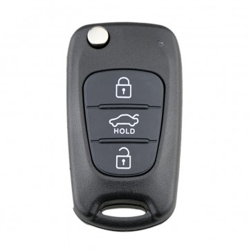 TopLEDverlichting.nl Hyundai en Kia / 3 knops / Achterklep Hold knop / Sedan / 3 knoppen Autosleutel behuizing foto 1