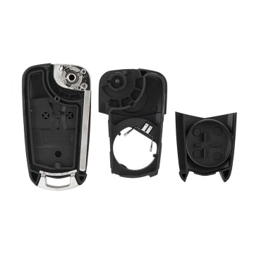 TopLEDverlichting.nl Opel Corsa / Astra / Vectra / Zafira / Mokka / Signum / Sleutelbaard HU100 / 2 knops / Achterklep knop / 2 knoppen / Autosleutel behuizing foto 6