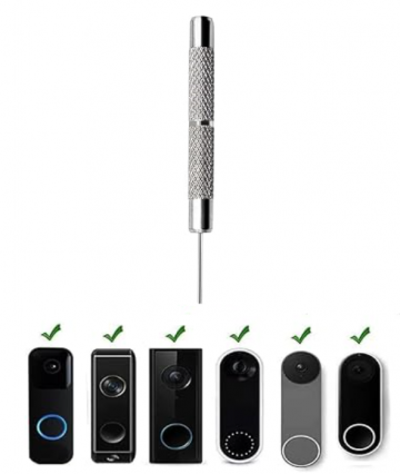 TopLEDverlichting.nl Sterke Metalen Pin voor Eufy Deurbel - Demonteren / Verwijderen Video Deurbel foto 4