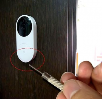 TopLEDverlichting.nl Sterke Metalen Pin voor Eufy Deurbel - Demonteren / Verwijderen Video Deurbel foto 3