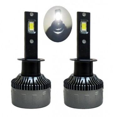 TopLEDverlichting.nl H1 High Power LED Canbus dimlicht grootlicht mistlicht Erg Fel APK goedkeur (2 stuks) foto 1
