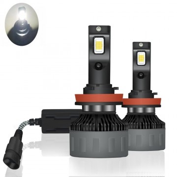 TopLEDverlichting.nl H9 Premium High Power LED Canbus dimlicht grootlicht mistlicht (set) foto 1