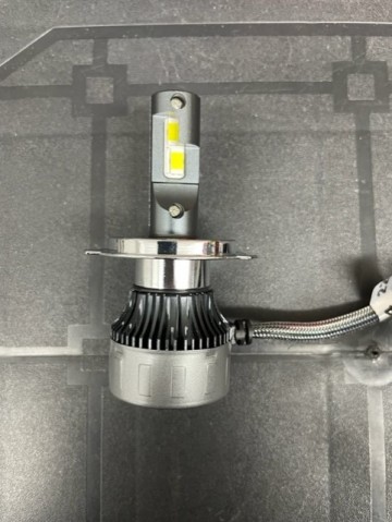 TopLEDverlichting.nl H4 Premium High Power LED Canbus dimlicht grootlicht (set) foto 2