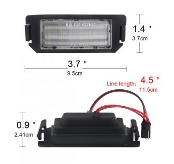 TopLEDverlichting.nl LED kentekenverlichting Canbus Geschikt voor Hyundai en Kia (set) foto 4