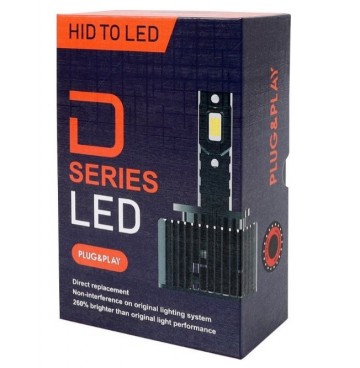 TopLEDverlichting.nl D3S High Power LED Canbus dimlicht, grootlicht (set) foto 6