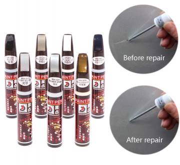 TopLEDverlichting.nl Lakstift Zilver Zwart - Kwastje en Pen in één - Schade herstel - Silver Black - 12ml foto 6