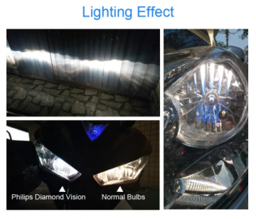 TopLEDverlichting.nl H1 55 Watt Philips Diamond Vision lampen 5000K White 12V (set) foto 6