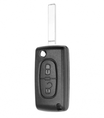 TopLEDverlichting.nl Peugeot en Citroën / Sleutelbaard VA2 / Sleutelcode CE0523 / 2 knops / 2 knoppen Autosleutel behuizing foto 3