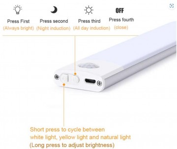 TopLEDverlichting.nl Draadloze 30cm LED bewegingssensor Kledingkast / Kelder / Garage / Keuken / Trap / Schuur Light Motion Sensor Oplaadbaar foto 7