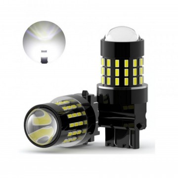 TopLEDverlichting.nl T20 7443 W21/5W Duplo LED Canbus dagrijverlichting (set) foto 1