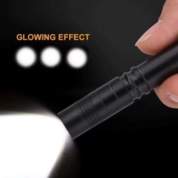 TopLEDverlichting.nl Ultra Mini LED Zaklamp - Pen formaat Slechts 9cm - Wit Licht 300 Lumen - Sterk Aluminium - Waterproof - Inclusief AAA Batterij foto 14