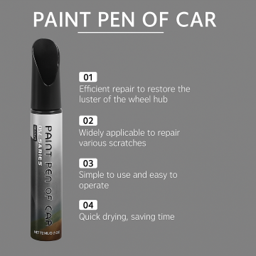 TopLEDverlichting.nl Zwarte Velgen Schade Lakstift met kwastje foto 5