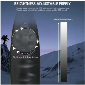 TopLEDverlichting.nl LED Werklamp XL Oplaadbaar - Accu LED Lamp - LED Zaklamp - Looplamp LED - Worklight - Garage lamp - Dimbaar - Magneet - Haak - Magnetisch - Zwenkarm – Draaibaar - 700 Lumen foto 10